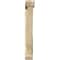 Ekena Millwork Traditional Slat Rough Sawn Bracket w/ Offset Brace, Douglas Fir, 6"W x 36"D x 44"H BKT0604X36X44TRA06RDF - alternate 3